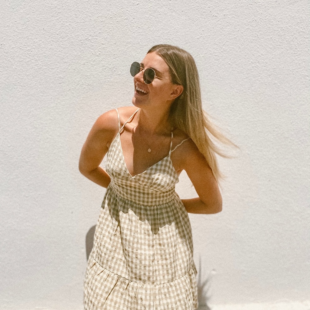 Checkered dress